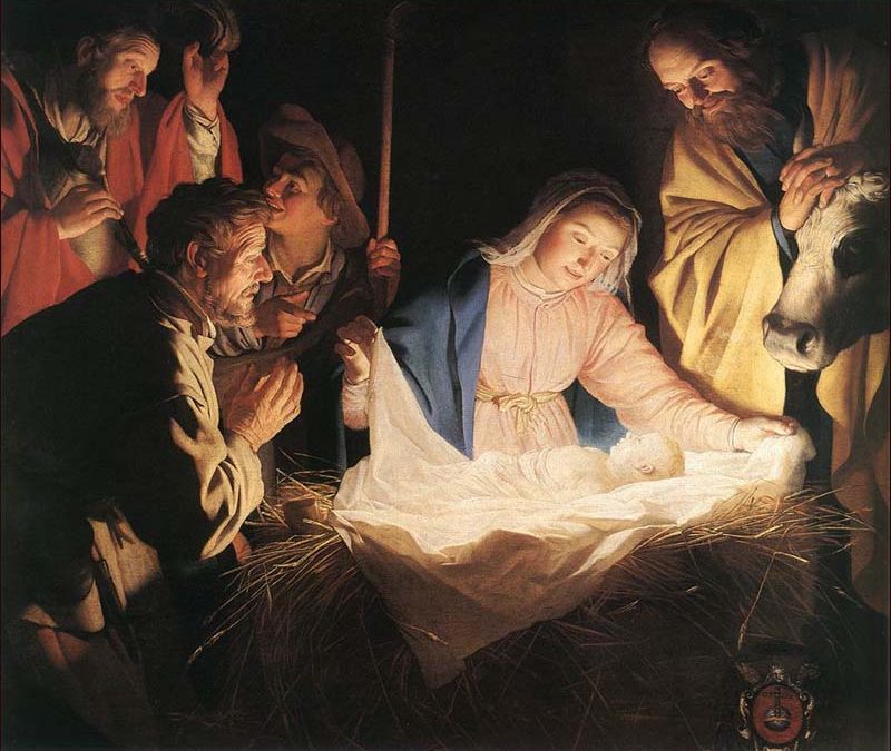 The manger’s baby…the King