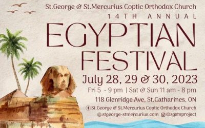 Coming Soon: Egyptian Festival